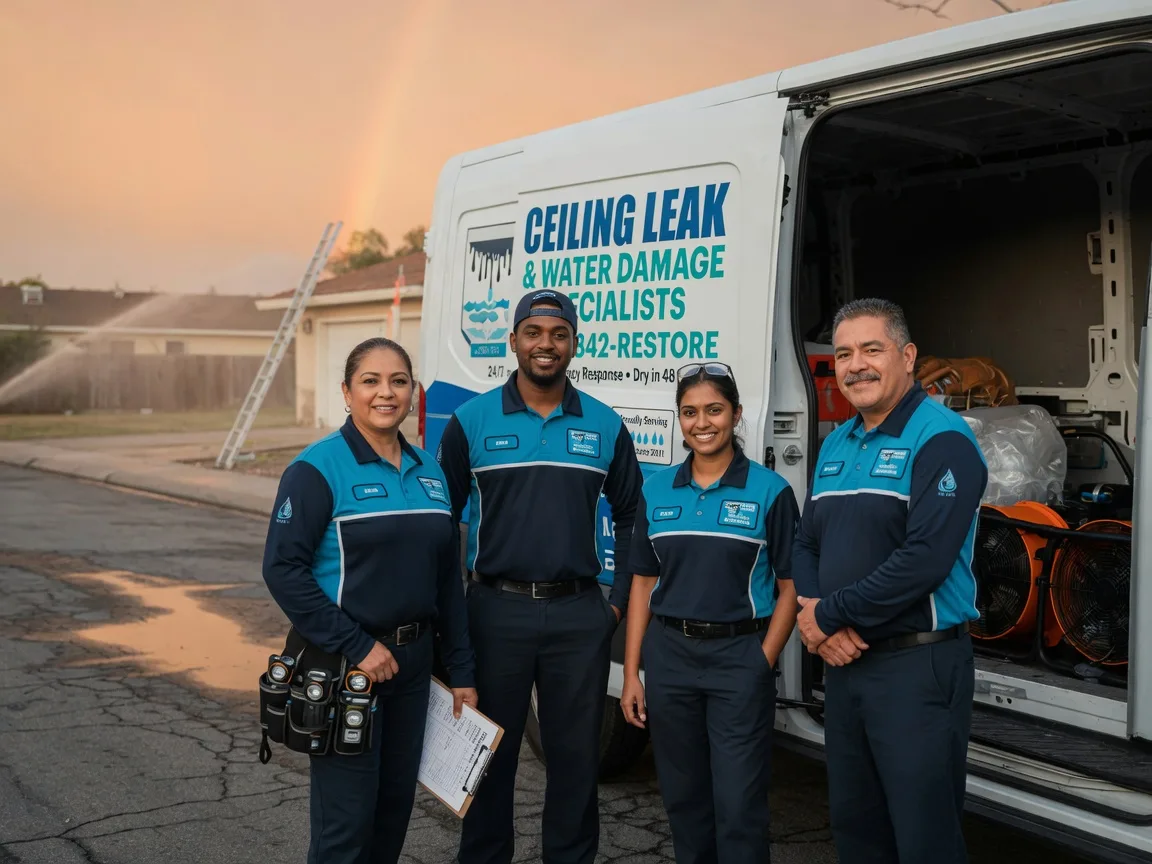 Ceiling Leak Cleanup company in Carmel, ME